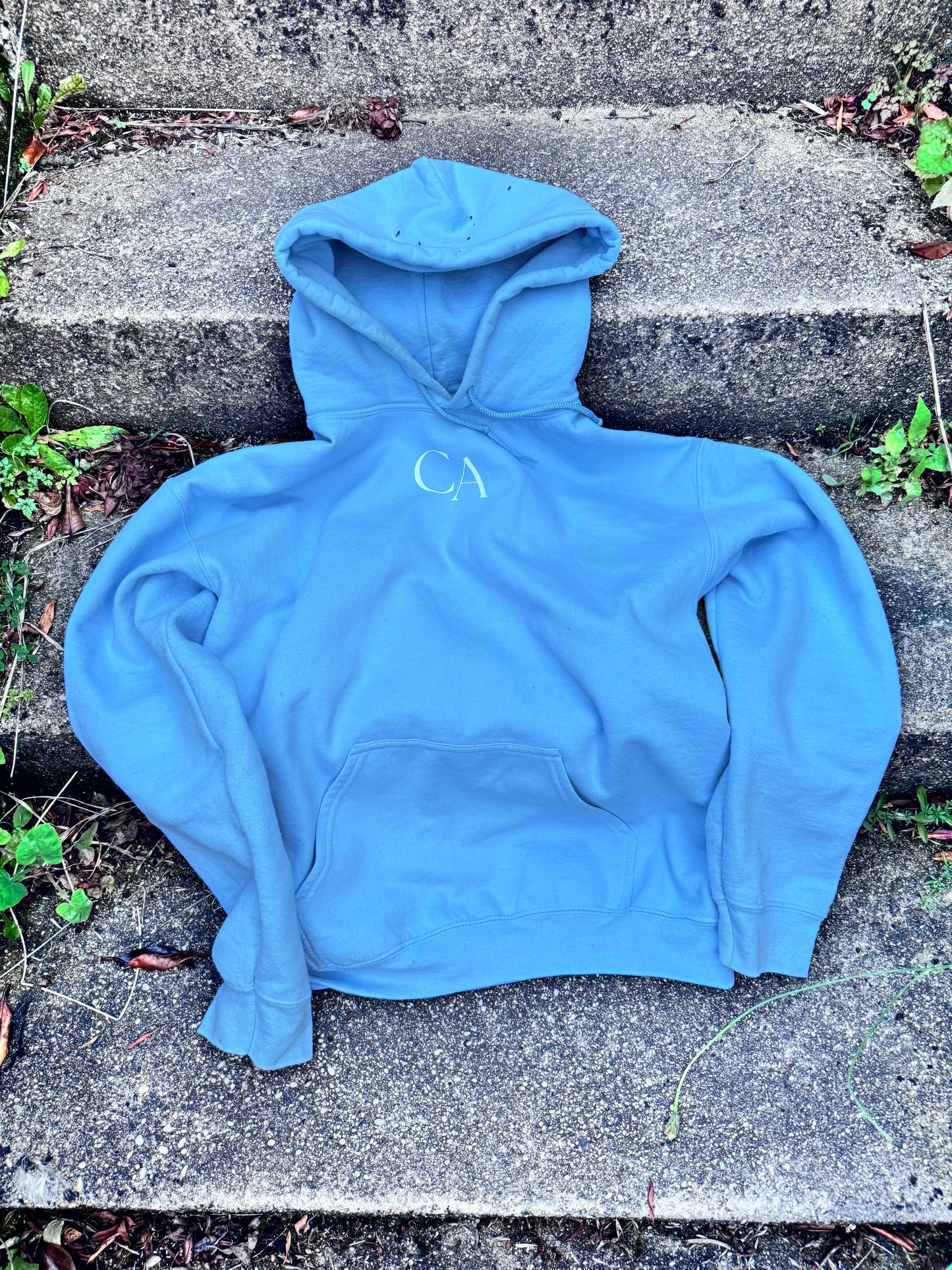 'Proud' hoodie in Light blue