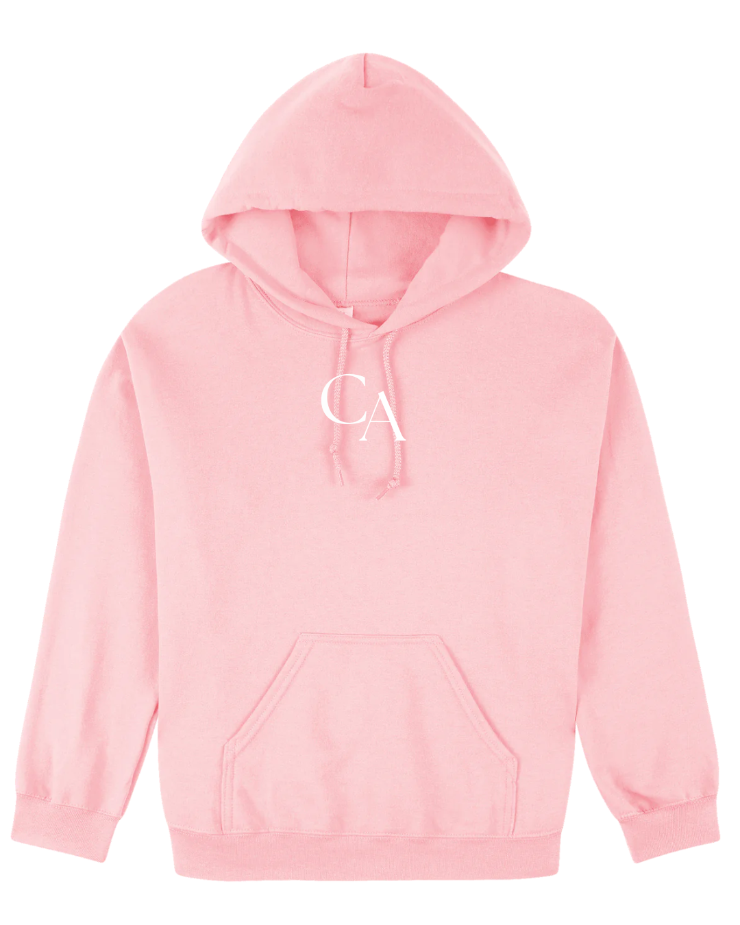 'Proud' hoodie in Light pink